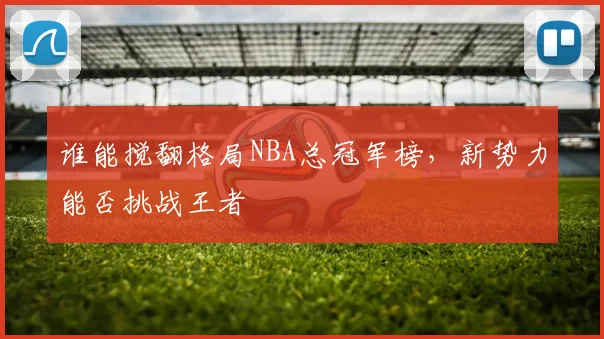 谁能搅翻格局NBA总冠军榜,新势力能否挑战王者